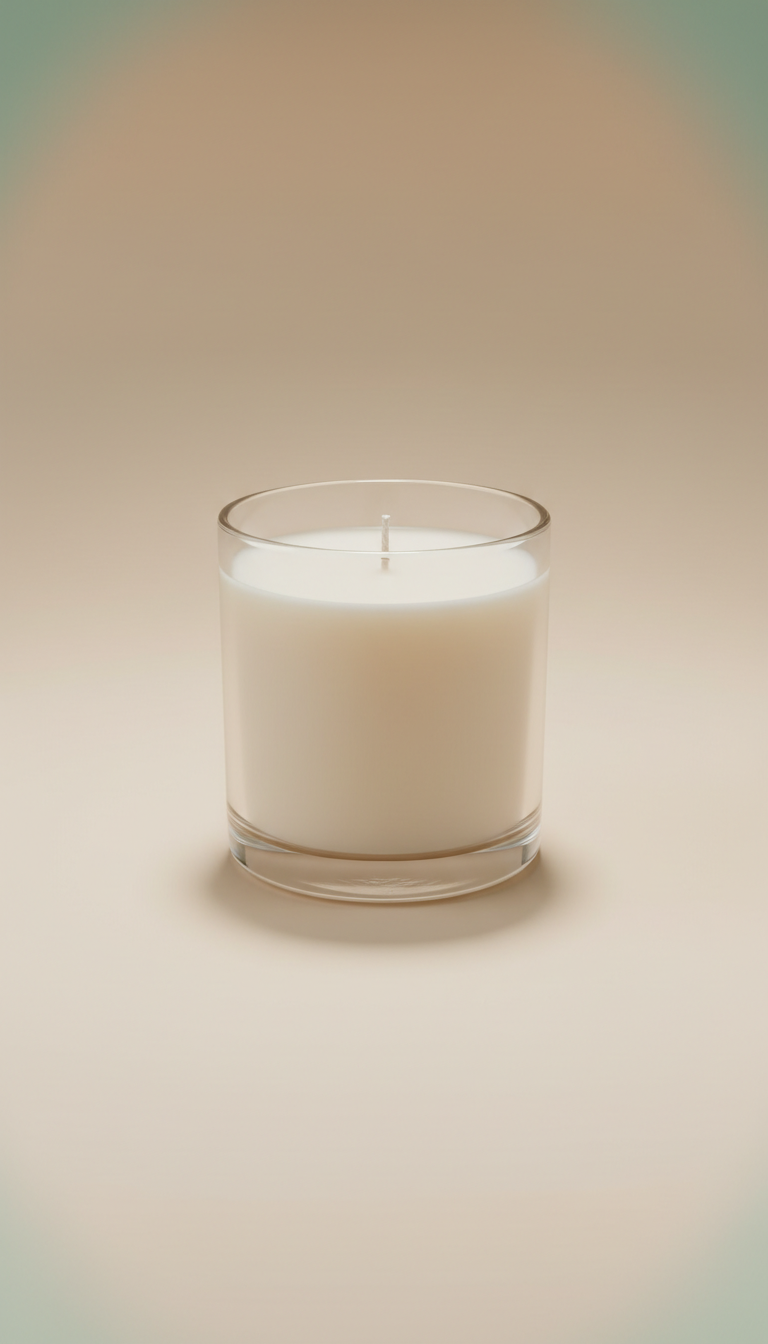 Bougie soja coulée main parfumé et avec un message secret a l'intérieur de la bougie. Pour évoquer la patience