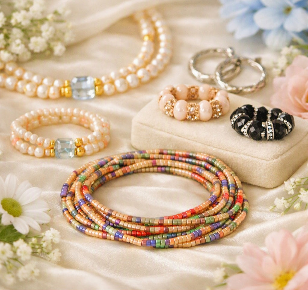Bracelet Multirang Mosaïque