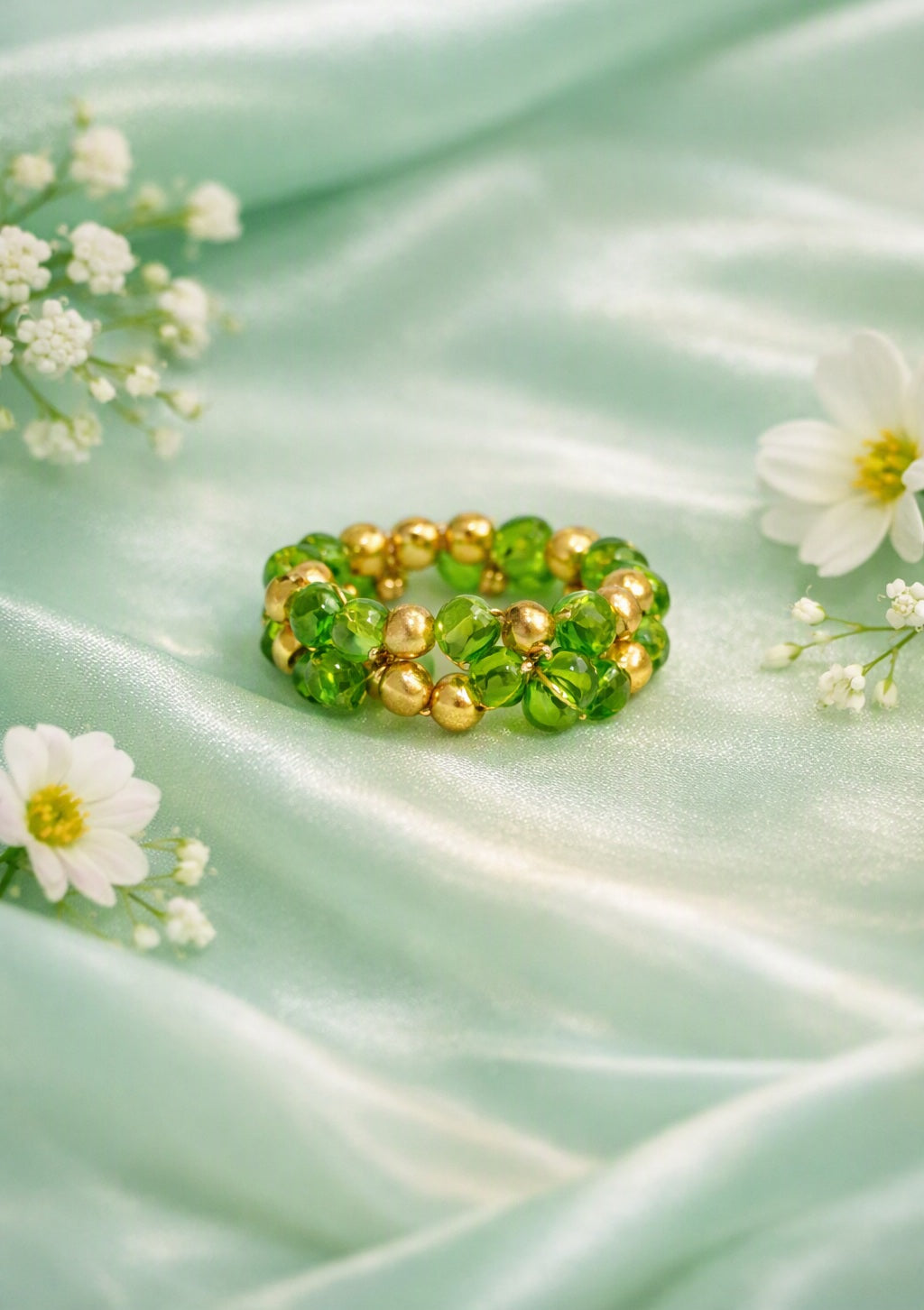 Bague Jasmin Doré Ihsan