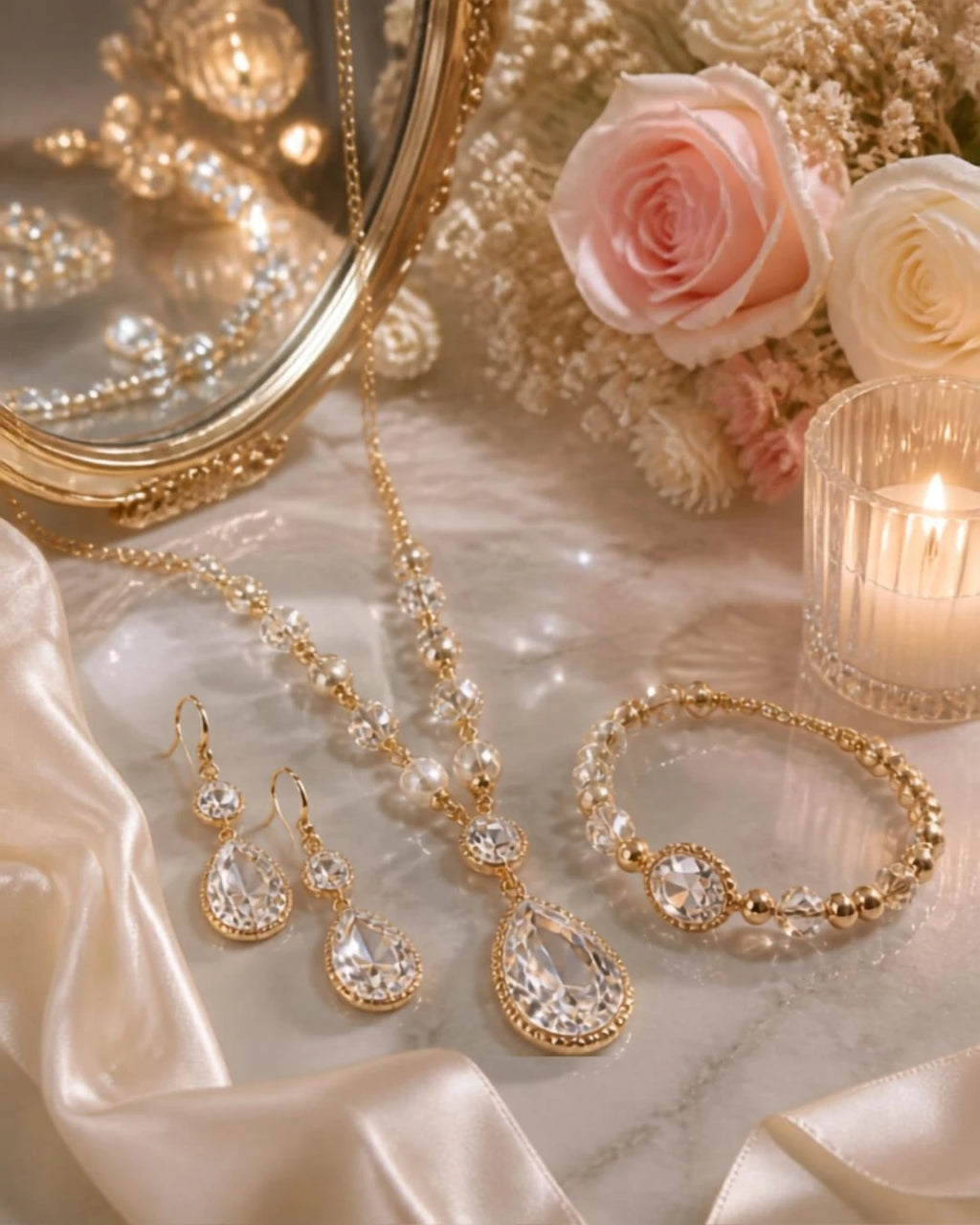 Parure Éclat de Cristal