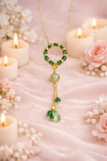 Collier pendentif Émeraude