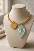 Collier africain torsadé