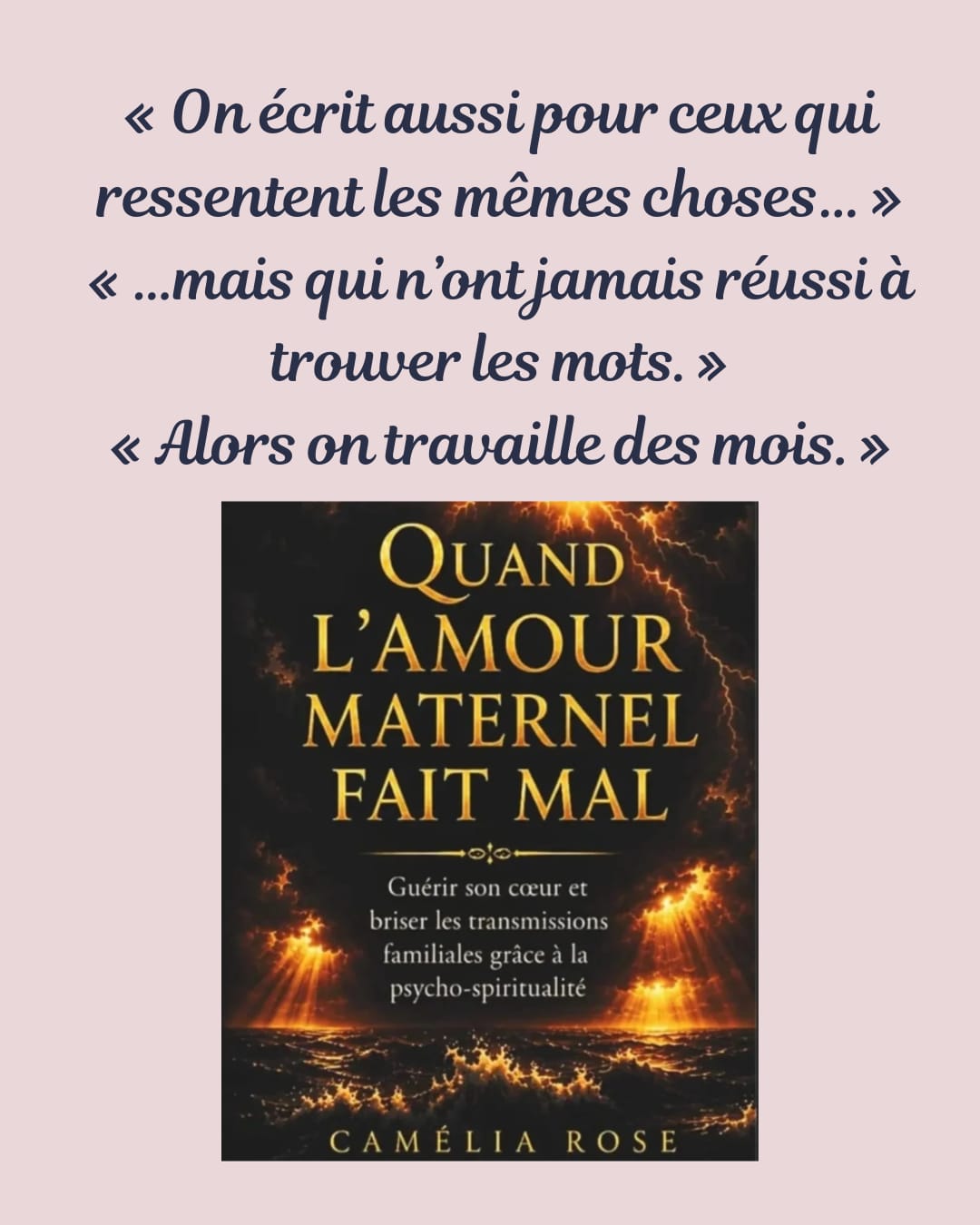 Quand l’amour maternel fait mal