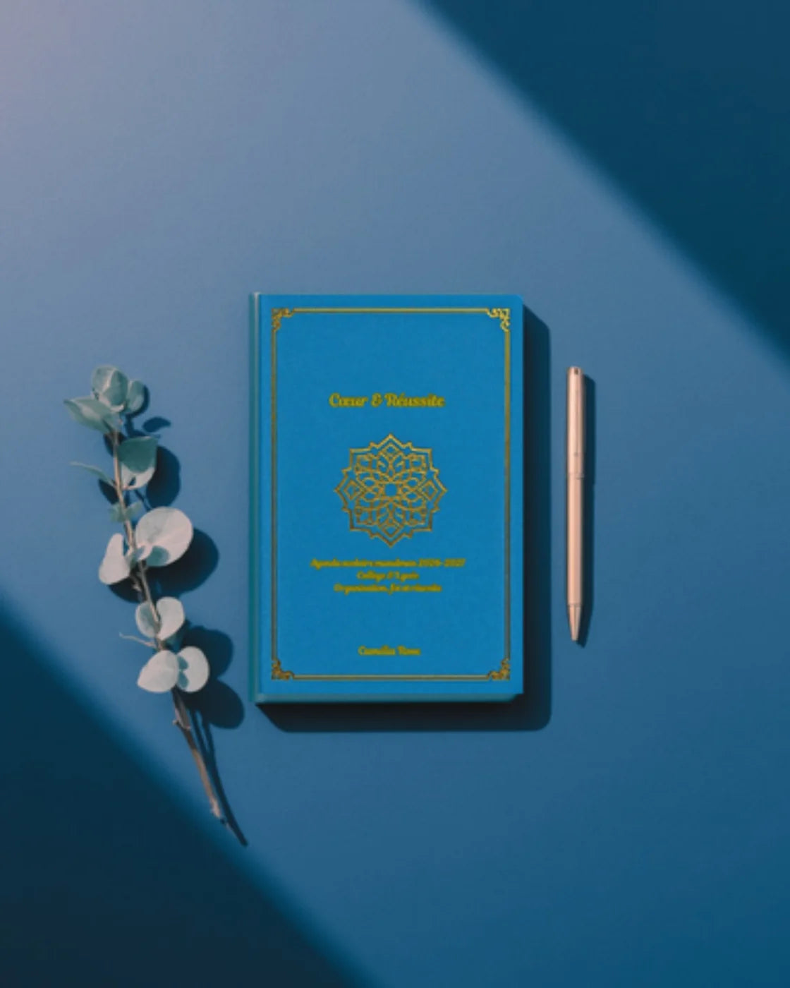 Agenda musulman relié – Journal spirituel personnalisable