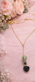 Collier Cœur Bleu