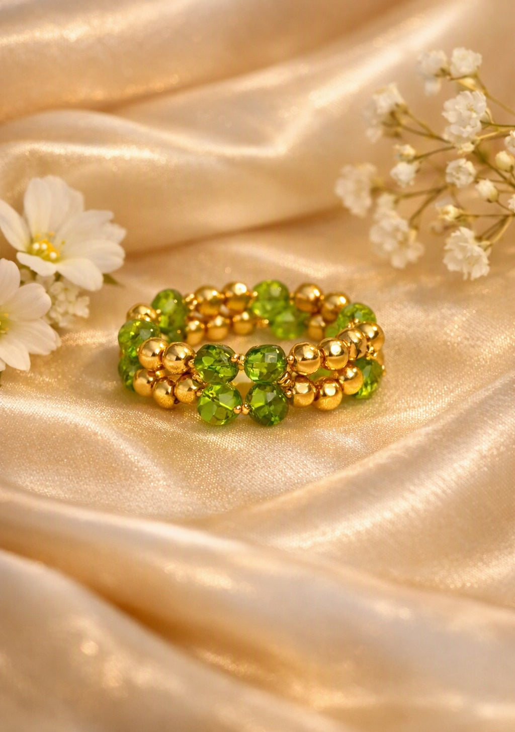 Bague Jasmin Doré Ihsan